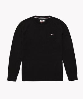 TJM TOMMY CLASSICS SWEATER REGULAR FIT TOMMY BLACK