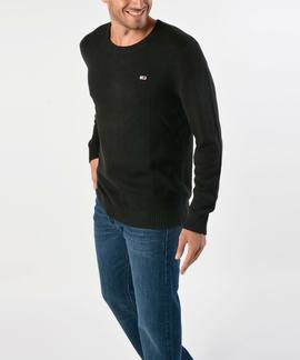 TJM TOMMY CLASSICS SWEATER REGULAR FIT TOMMY BLACK