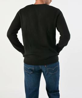 TJM TOMMY CLASSICS SWEATER REGULAR FIT TOMMY BLACK