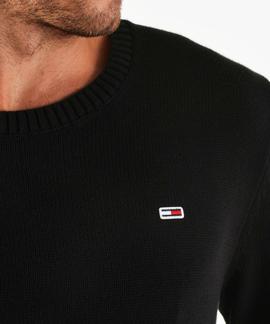 TJM TOMMY CLASSICS SWEATER REGULAR FIT TOMMY BLACK