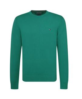 PIMA COTTON CASHMERE CNECK REGULAR FIT ULTR. GREEN