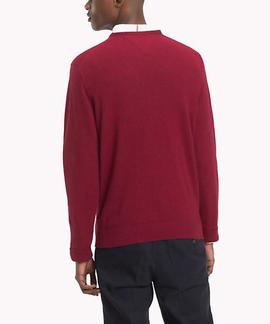 PIMA COTTON CASHMERE CNECK REGULAR FIT RHUBARB