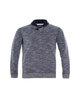 SANTIAGO JERSEY CUELLO SMOKING GRIS