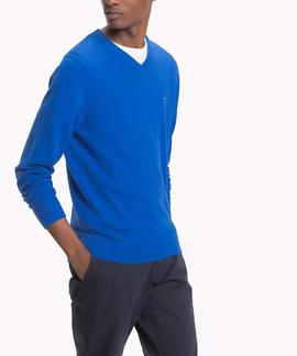 PIMA COTTON CASHMERE REGULAR FIT BLUE LOLITE HEAT.