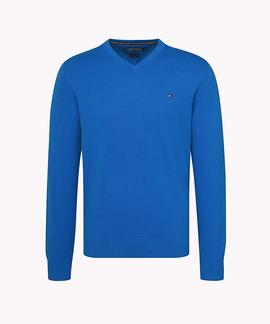 PIMA COTTON CASHMERE REGULAR FIT BLUE LOLITE HEAT.