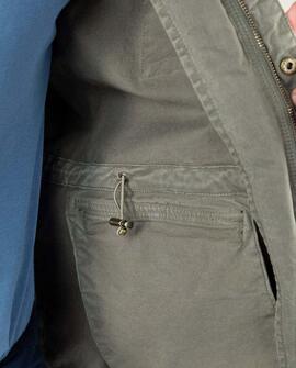 CHAQUETA FIELD JACKET VERDE CAQUI
