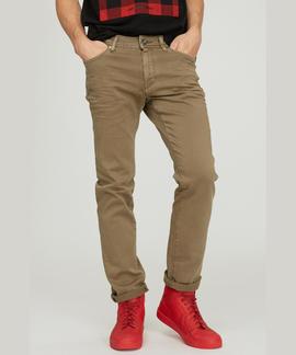 PANTALÓN VAQUERO ALBERT SLIM FIT CAMEL