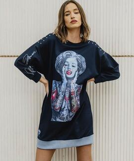 VESTIDO MARILYN ETERNITY NEGRO
