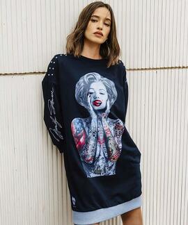 VESTIDO MARILYN ETERNITY NEGRO