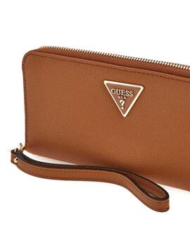 CARTERA LAUREL SLG LARGE ZIP AROUND COGNAC