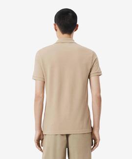 POLO LACOSTE SLIM FIT 02S BEIGE