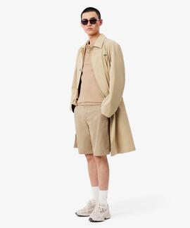 POLO LACOSTE SLIM FIT 02S BEIGE