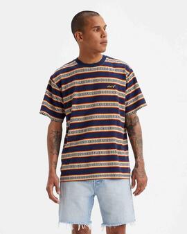 CAMISETA LEVI'S® RED TAB™ VINTAGE TEE OTIS GEO STRIPE NAVAL