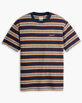 CAMISETA LEVI'S® RED TAB™ VINTAGE TEE OTIS GEO STRIPE NAVAL