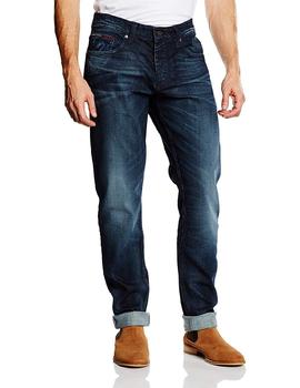 PANTALÓN VAQUERO RONNIE REGULAR FIT EN DENIM AZUL