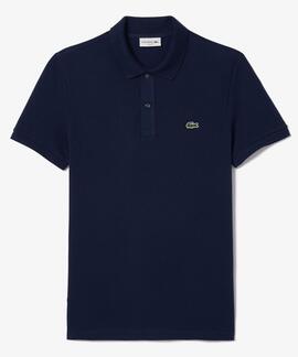 POLO LACOSTE SLIM FIT 166 AZUL MARINO