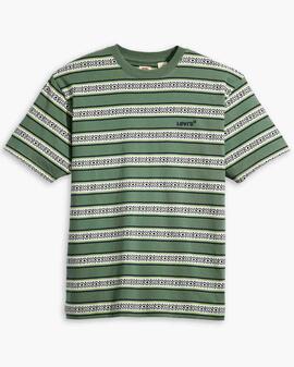 CAMISETA LEVI'S® RED TAB™ VINTAGE TEE OTIS GEO STRIPE FOREST