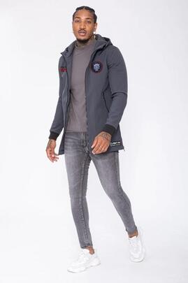 CHAQUETA 3/4 DE HOMBRE LASAL NAVY GRIS
