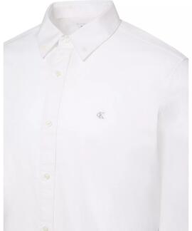 CAMISA CLÁSICA DE ALGODÓN OXFORD BLANCO