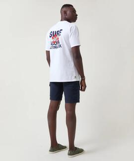 CAMISETA ALOHA SLIM FIT BLANCA