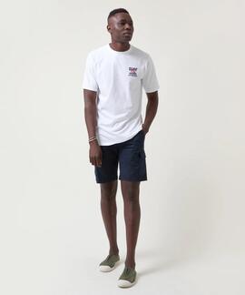 CAMISETA ALOHA SLIM FIT BLANCA