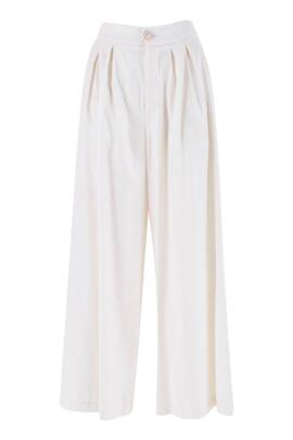 PANTALÓN PALAZZO COLOR MARFIL