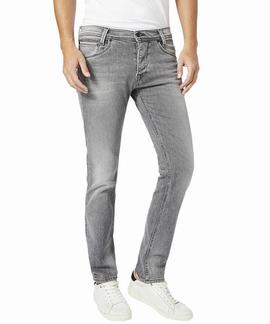 PANTALÓN VAQUERO SPIKE REGULAR FIT UB1 GRIS CLARO