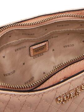 BOLSO DE HOMBRO BETULA ECOPIEL EFECTO CHAROL ROSA