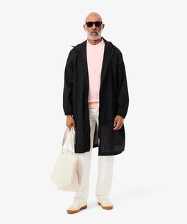 SUDADERA JOGGER LACOSTE EN ALGODÓN ROSA
