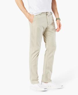 WASHED KHAKI SKINNY TAPERED SAFARI BEIGE