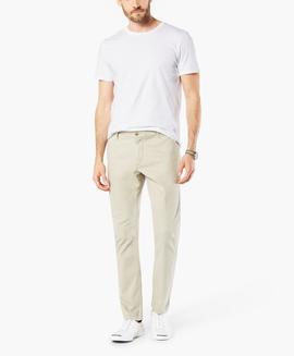 WASHED KHAKI SKINNY TAPERED SAFARI BEIGE