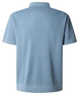 POLO MANGA CORTA PRESTON 532 SOHO BL AZUL ENVEJECI