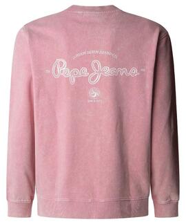 SUDADERA TERREL REGULAR FIT 323 ASH ROSE ROSA ENVEJECIDA