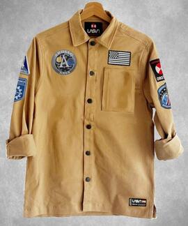 SOBRECAMISA DE HOMBRE LASAL UNITED BEIGE