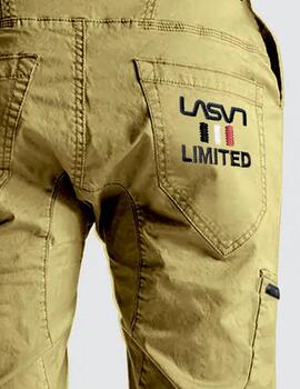 PANTALÓN DE HOMBRE JOGGER CARGO LASAL LIMITED BEIGE