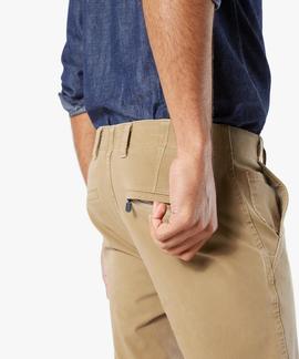 ALPHA KHAKI 360º FLEX SLIM TAPERED BRITISH KHAKI