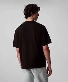 CAMISETA CK RESORT RELAXED FIT NEGRA