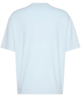 CAMISETA CK RESORT RELAXED FIT CELESTE