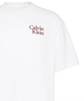 CAMISETA CK RESORT RELAXED FIT BLANCA
