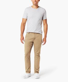 ALPHA KHAKI 360º FLEX SKINNY TAPERED NEW BRITISH KHAKI