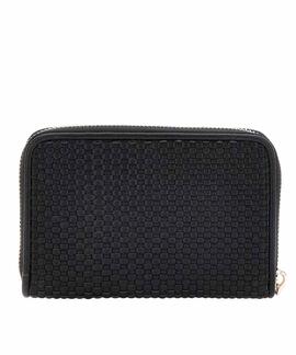 CARTERA PHAEDRA ECOPIEL TRENZADA NEGRA
