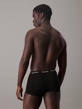 BOXER TRUNK 3 PACK LOW RISE BLACK