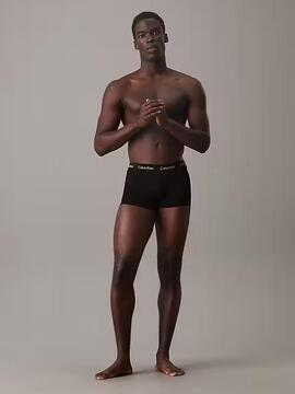 BOXER TRUNK 3 PACK LOW RISE BLACK