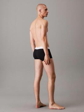 BOXER TRUNK LOW RISE 3 PACK ICON COTTON STRETCH NEGRO