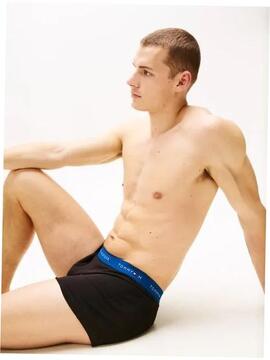 PACK DE 3 CALZONCILLOS BOXER TRUNK NEGROS CON CINTURA CONTRA