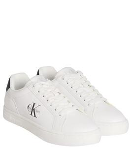 ZAPATILLAS CK CLASSIC CUPSOLE BLANCAS CON MONOGRAMA GRABADO