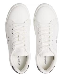 ZAPATILLAS CK CLASSIC CUPSOLE BLANCAS CON MONOGRAMA GRABADO