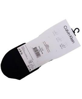 PIMKIES DE MUJER CK FOOTIE HIGH CUT 2 PARES NEGROS