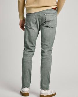 PANTALÓN VAQUERO TAPERED JEANS 701 PALM GREEN