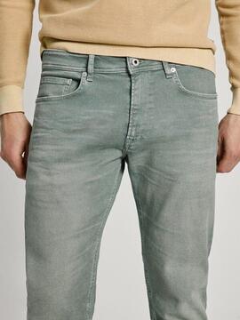 PANTALÓN VAQUERO TAPERED JEANS 701 PALM GREEN